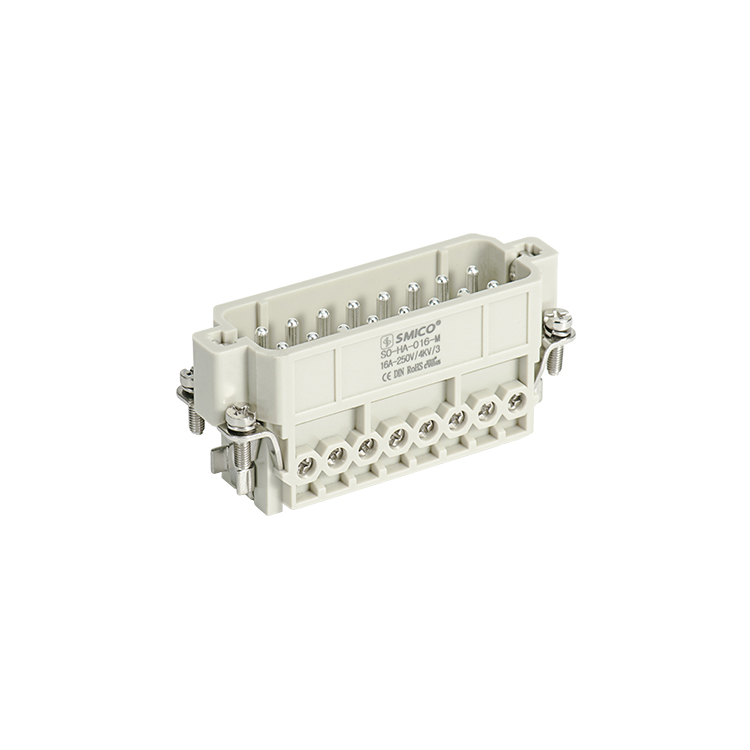Industrial Heavy Duty Connector 16pins 16A Insert HA-016-M 09200162612