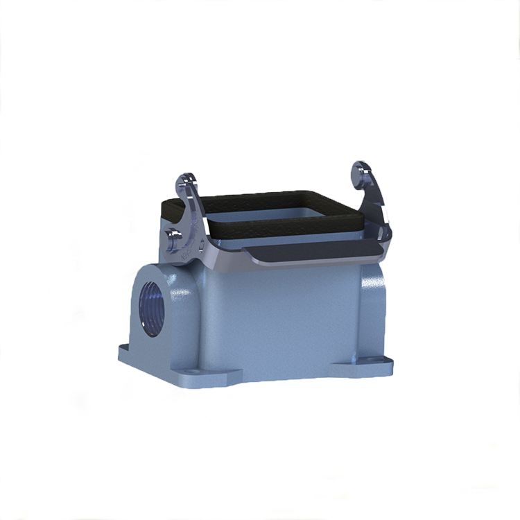 Heavy Duty Electrical Connector IP65 housings hood H6B-SG-1L-M20 Surface mounting 19300061250