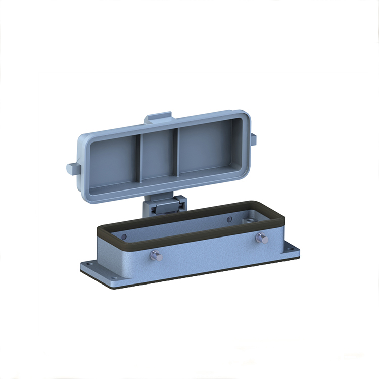 Heavy Duty Waterproof Connector IP65 Hood Housings H24B-ST-CV-4B Bulkhead mounting 09300240302