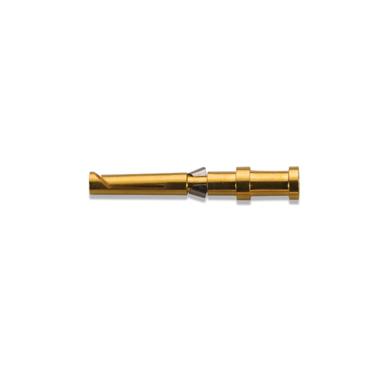 Crimp contact AWG26-22 CDGF-0.37 for heavy duty connector wire size 0.37 mm2 gold plated 09150006224