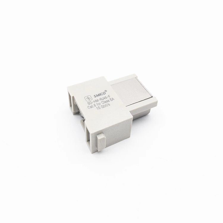 HM-RJ45-F RJ 45 female with patch cable for modular heavy duty connector 09140014721 