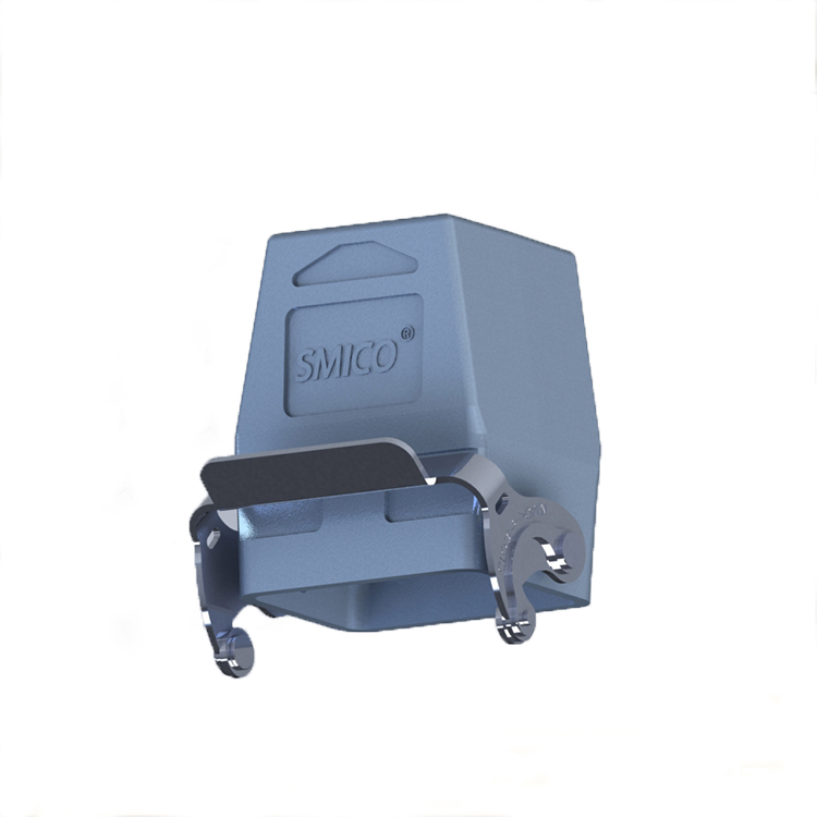 Heavy Duty Electrical Connector IP65 housings hood H6B-TKH-1L-M32 Top entry