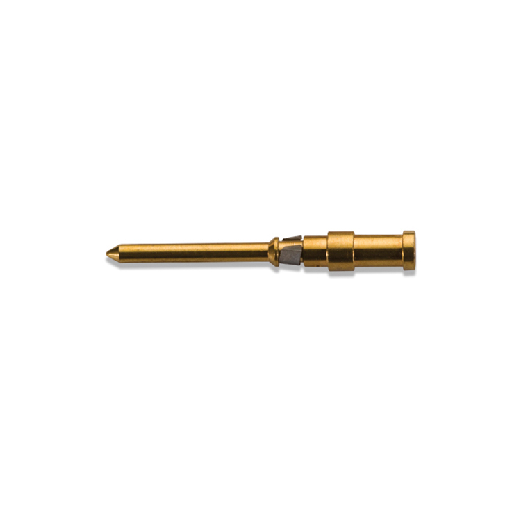 Crimp contact AWG18 CDGM-1.0 for heavy duty connector wire size 1 mm2 gold plated 09150006122