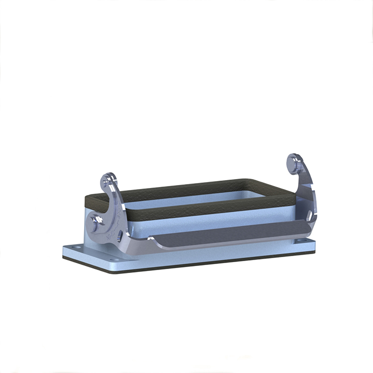 Heavy Duty Waterproof Connector IP65 Hood Housings H16B-ST-1L Bulkhead mounting 09300160307