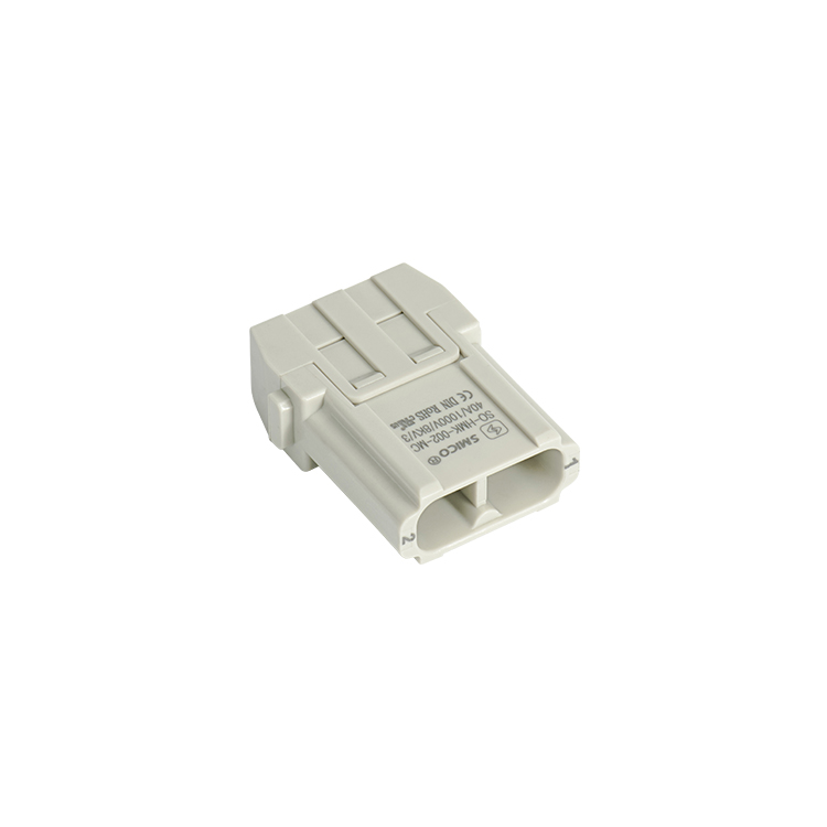 HDC Modular 2 Pin 40A Connectors With Silver Plated Contacts crimp terminal connector 09140023002