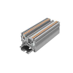 Terminal Block Connector Electric Rail China Factory PT2.5-2-G