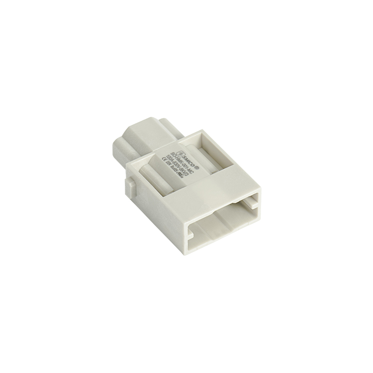 Heavy duty Electrical Connector Modular 1 Pin 100A Connectors With Silver Plated Contacts 09140013031