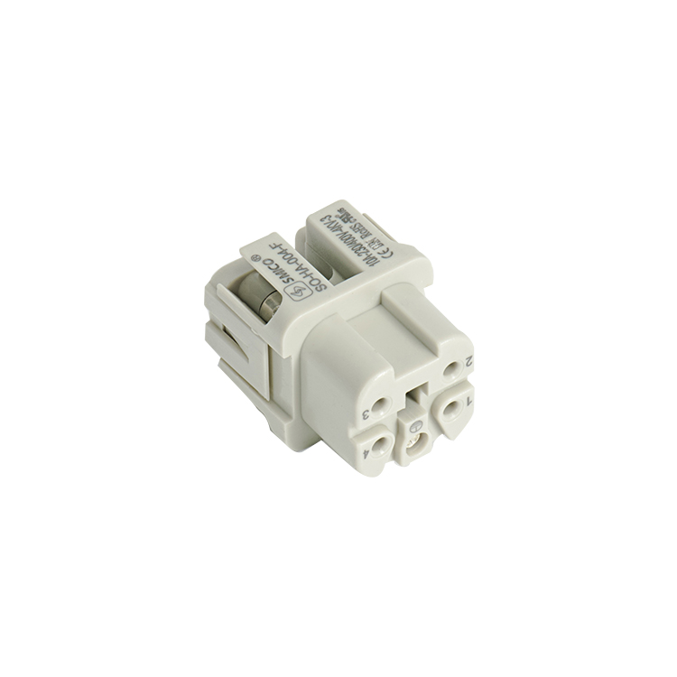 HA-004-F 4pin Heavy Duty Electrical Wire Connectors 09200042711