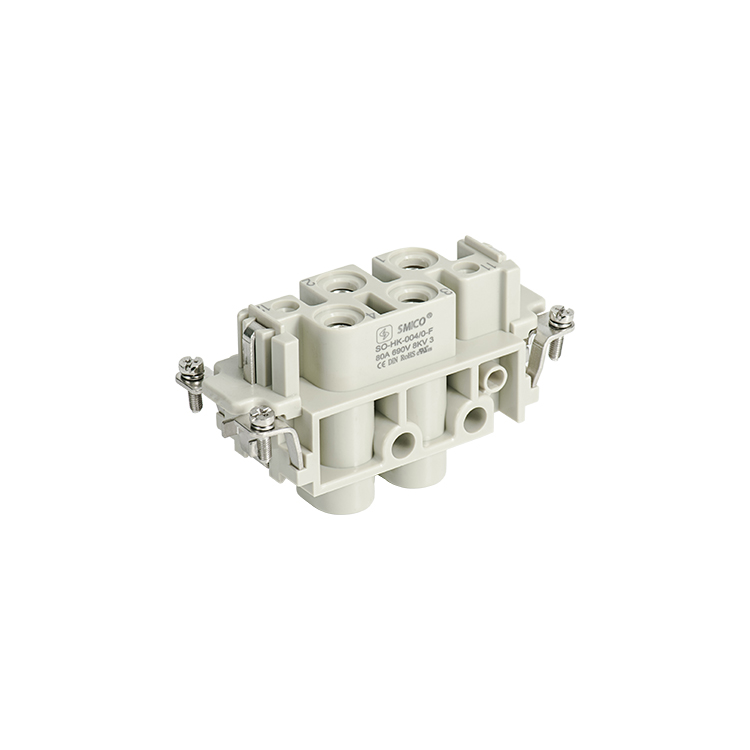 HK-004/0-F Large 80AMP Heavy Duty Connector 09380062711 Aviation Plug