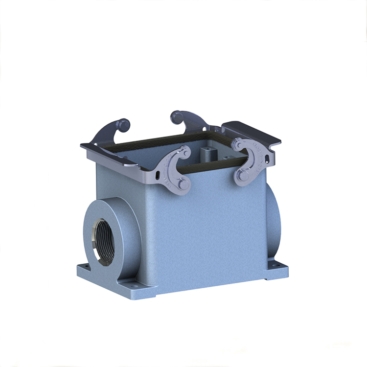Heavy Duty Rectangular Connector IP65 Hood Housing H32B-SG-2L-M32 Surface mounting 19300320232