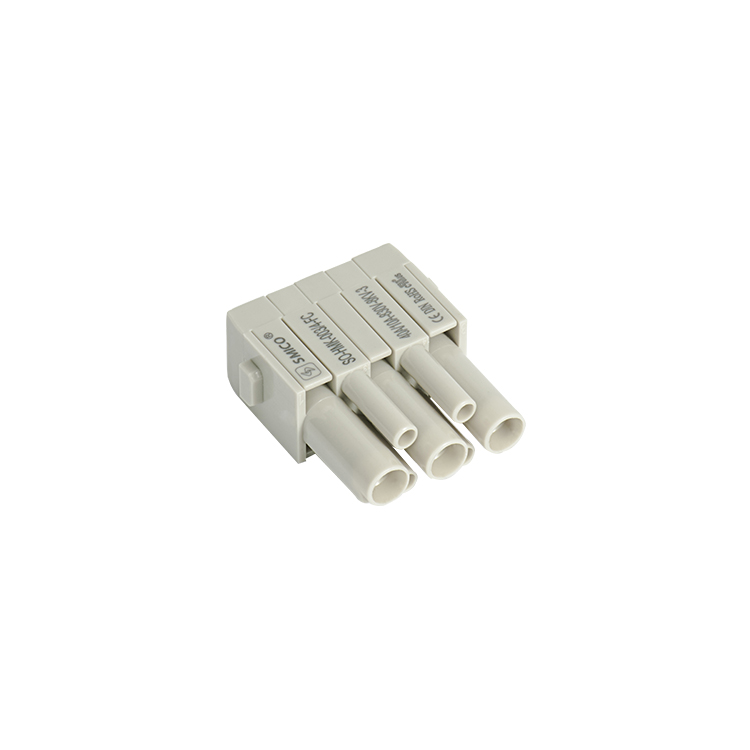 HMK-003/4-FC Heavy Duty Connector 7 Pin With Copper Alloy Crimp Contacts 09140073101