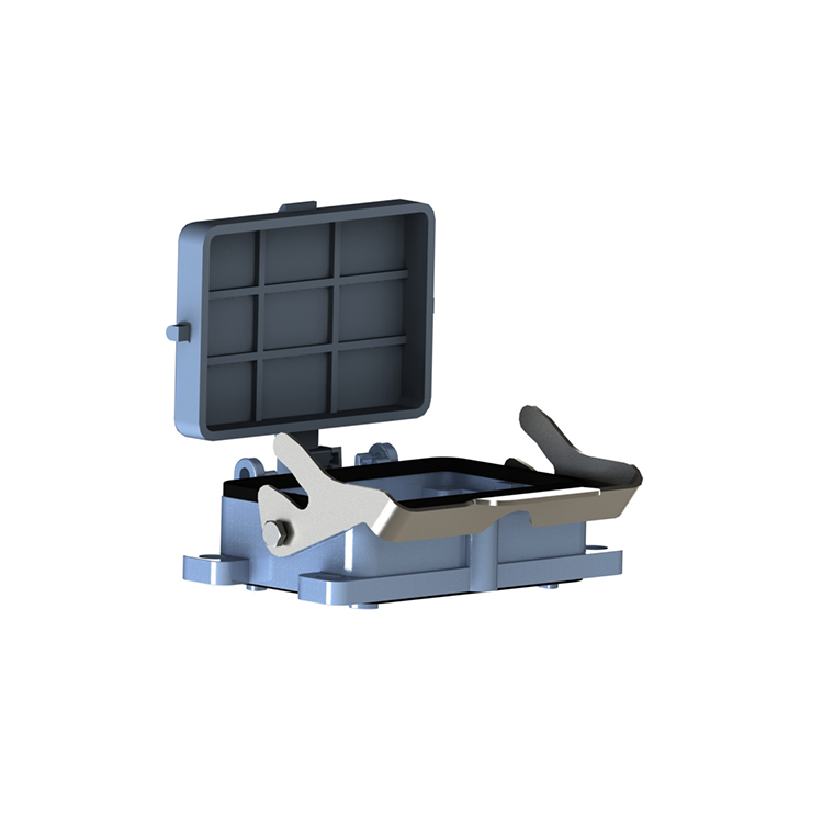 Heavy Duty Waterproof Connector IP65 Hood Housing H48B-ST-CV-1L Bulkhead mounting 09300480301